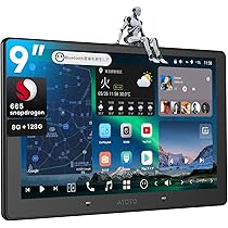 Amazon.co.jp: [9インチ QLED] ATOTOZONE AI Androidカーナビ，ダブル